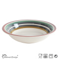 Ensemble de vaisselle 30PCS peint à la main Shinny Glaze Colorful Design